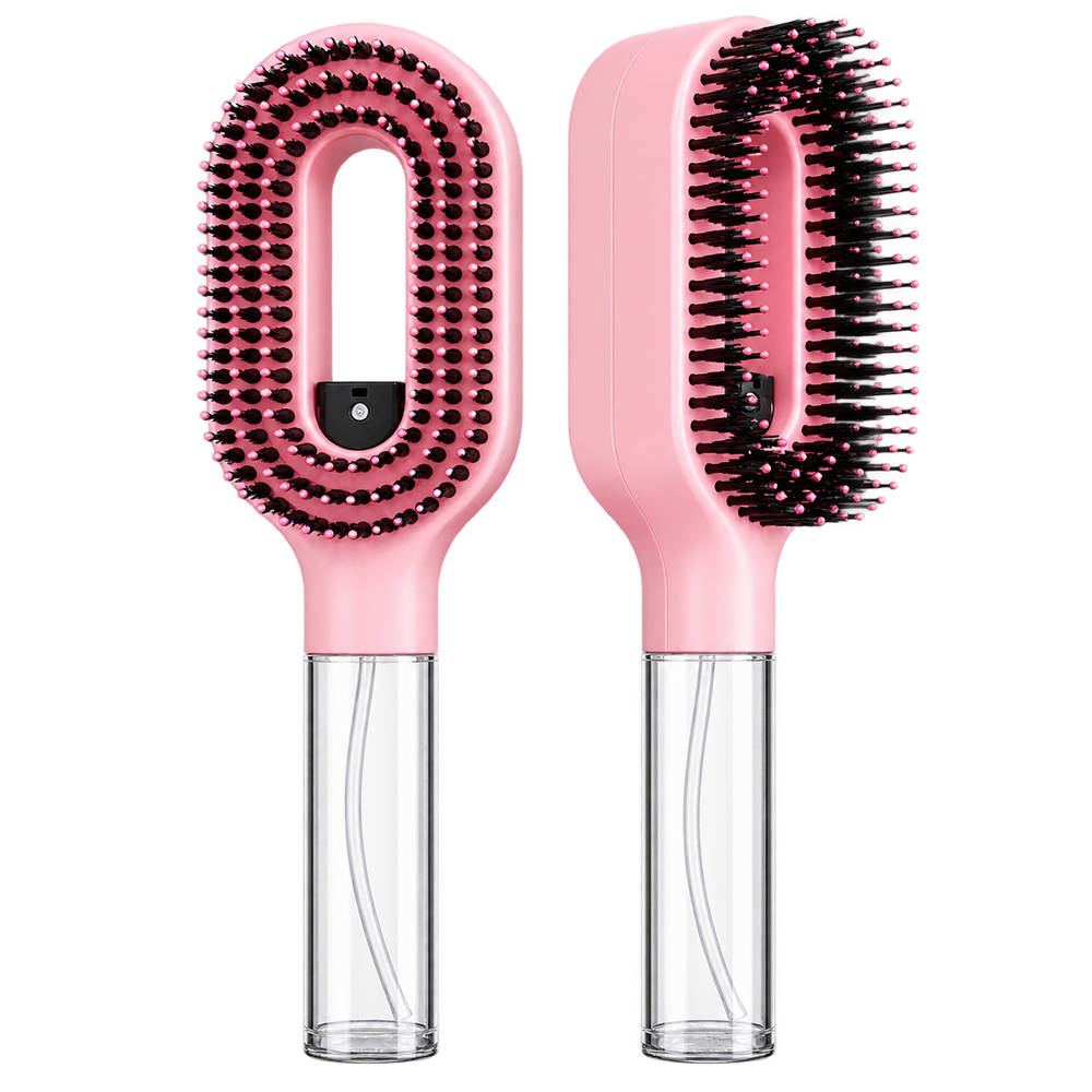 2-in-1-Spray-Haarbürste