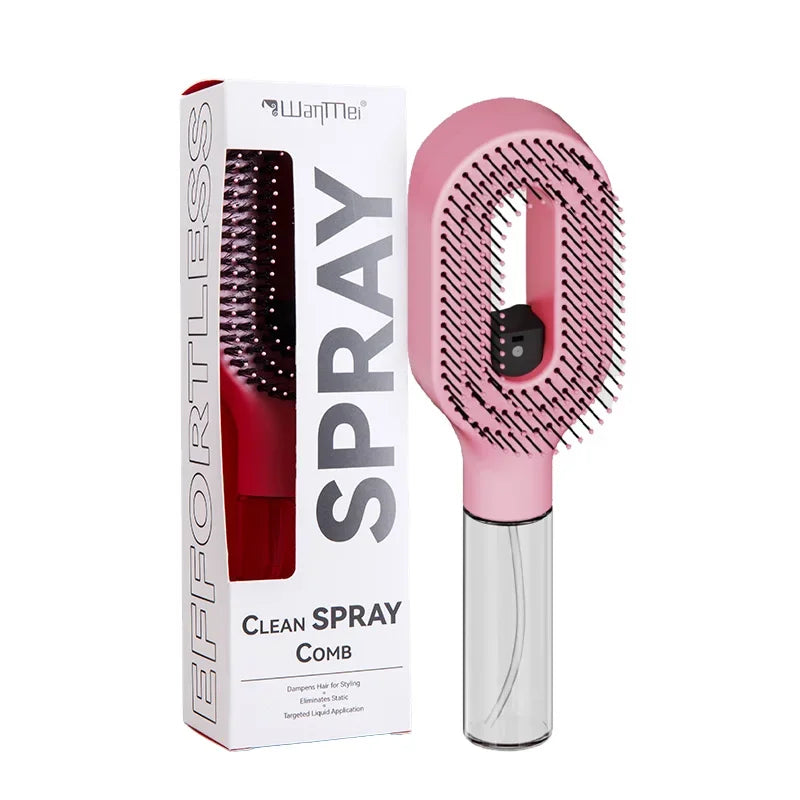 2-in-1 Spray Hair Brush