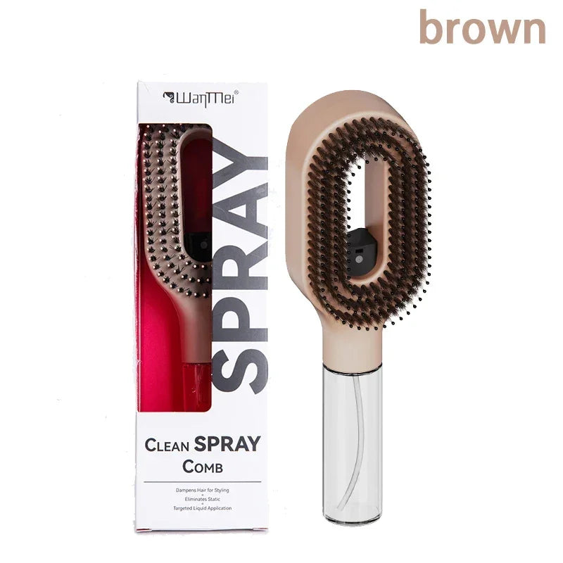 2-in-1 Spray Hair Brush
