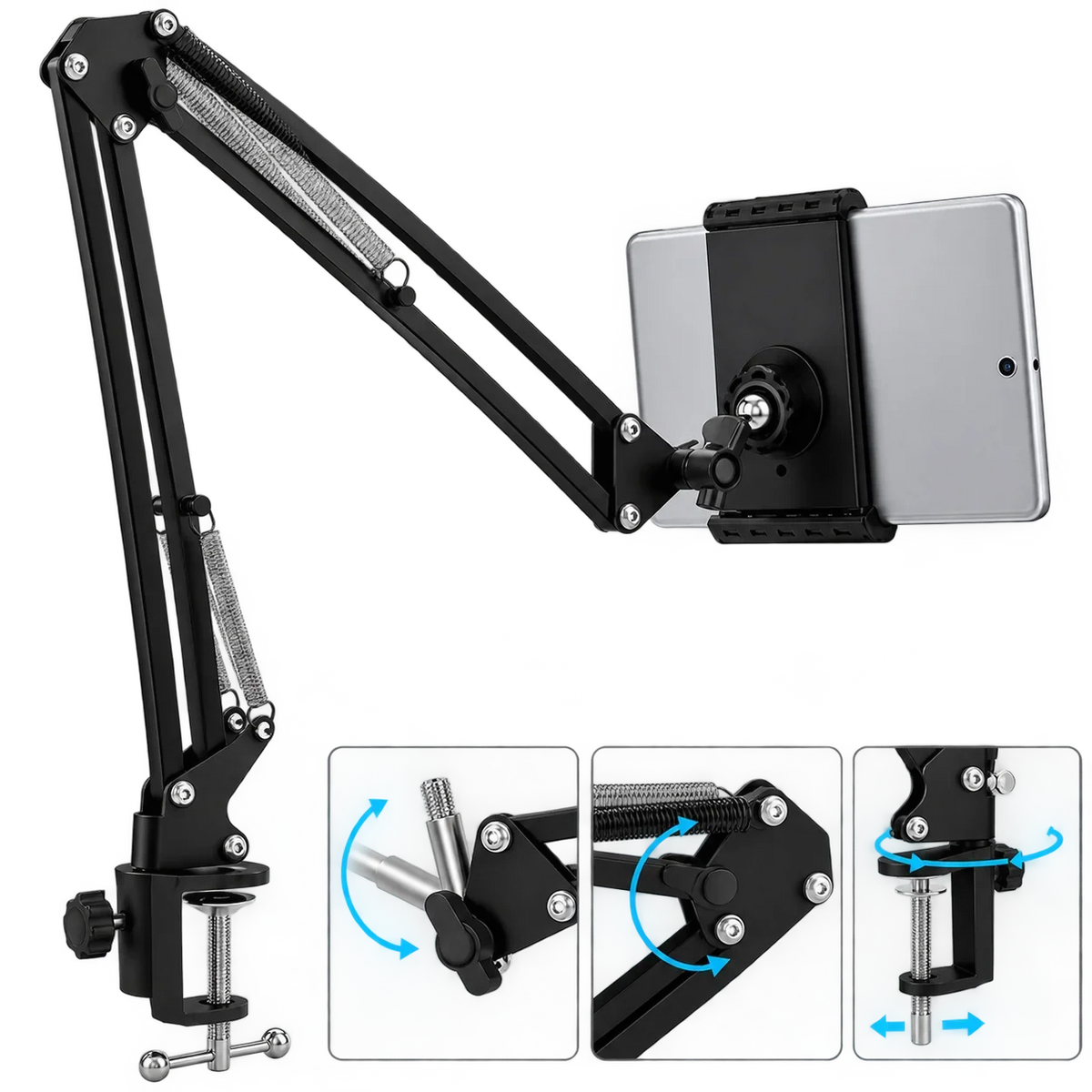 360° Adjustable Metal Tablet & Phone Stand