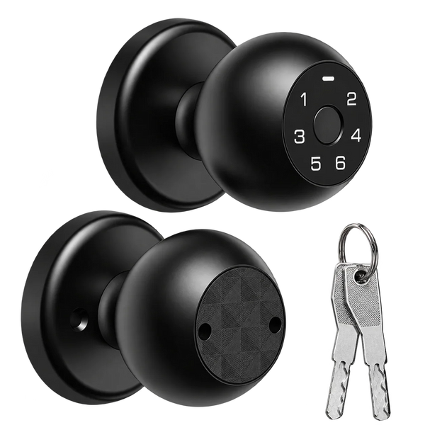 Fingerprint Door Handle and Smart Keypad